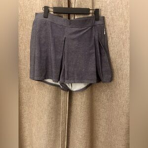 Lululemon Athletica Charcoal Gray Skorts
